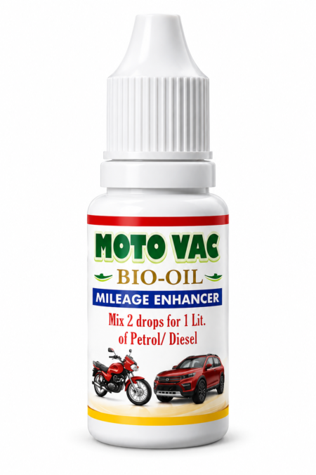 Moto Vac Bio-Oil Mileage Enhancer